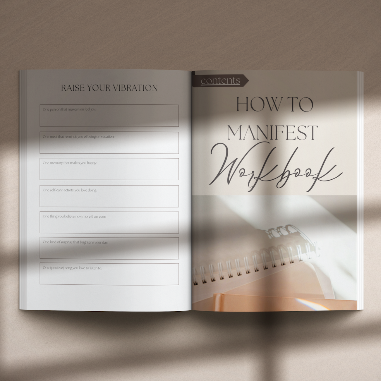 How To Manifest Your Dreams (Paperback) Planner